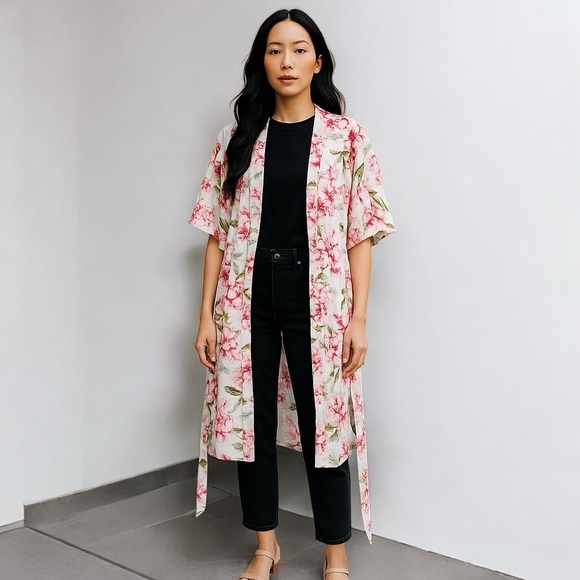 Show Me Your MuMu Other - Show Me Your Mumu Brie Robe Garden Blooms Floral Kimono OS Women's Loungewear